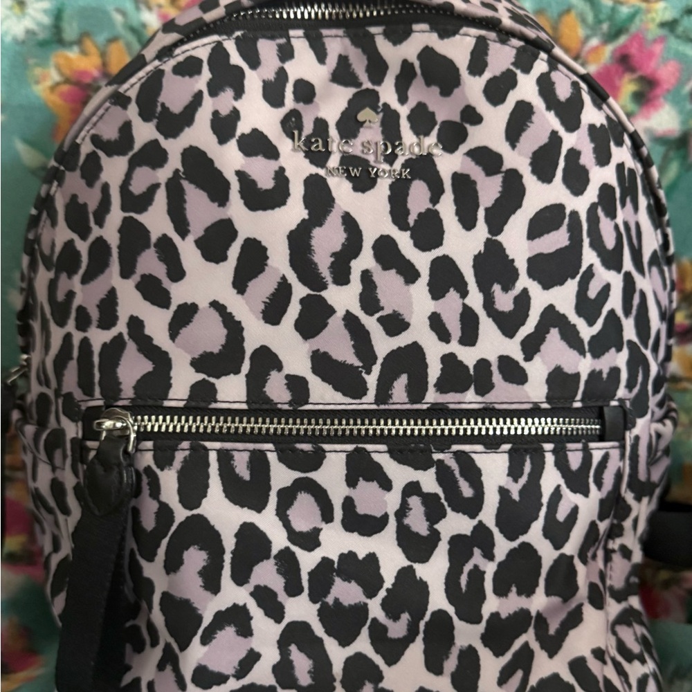 kate spade Black and Cream Modern Backpack
